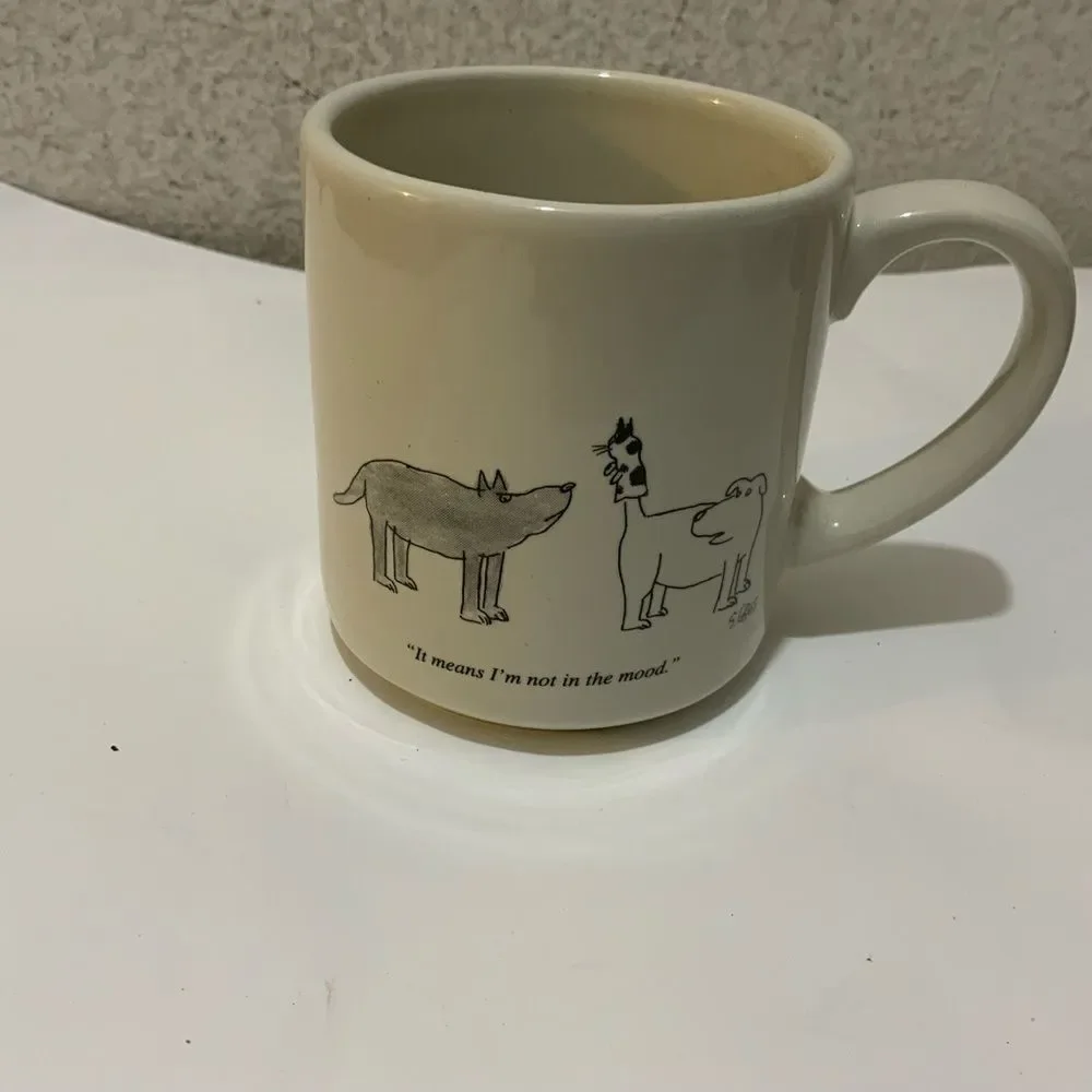 Fishs Eddy Dog Humor Mug 